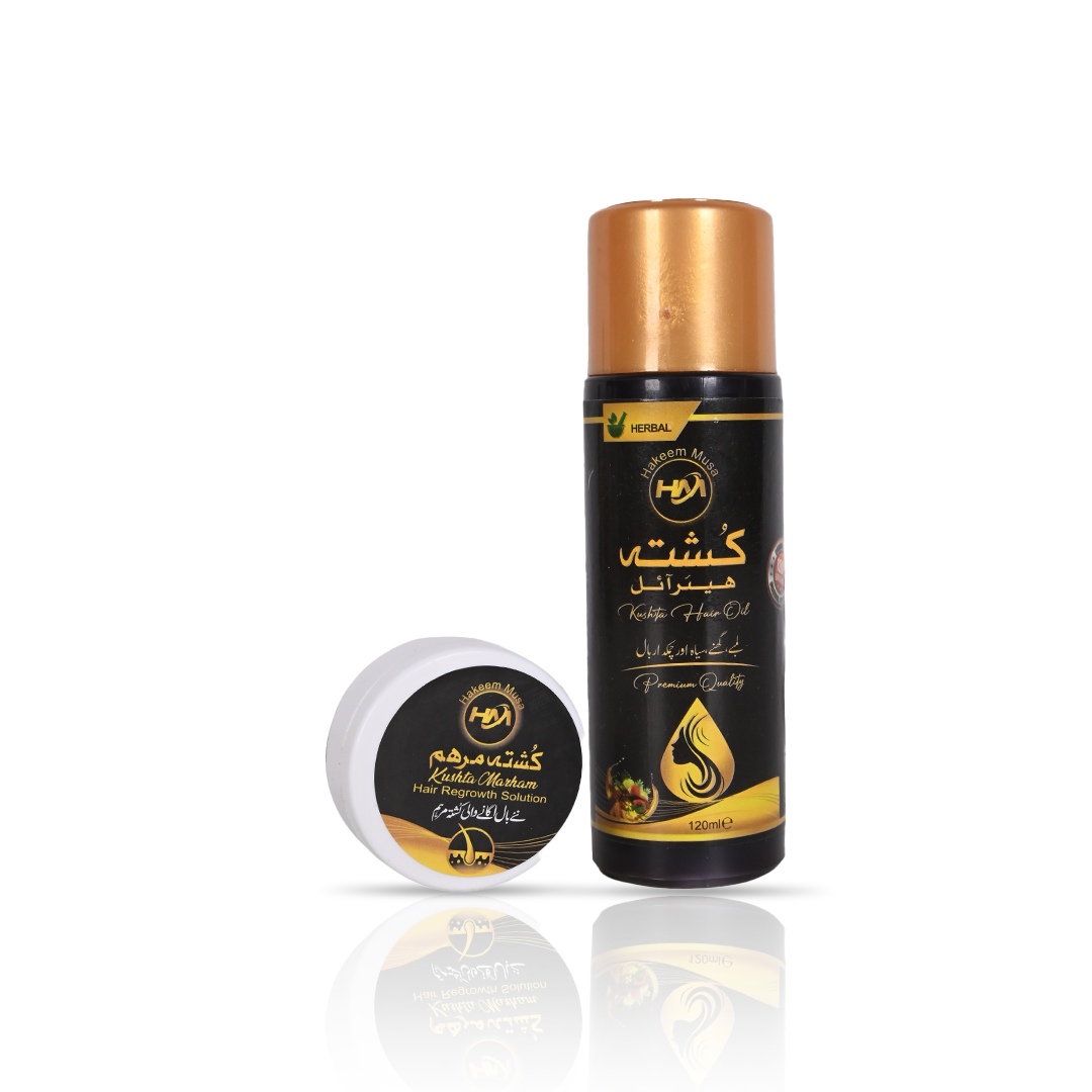 Kushta Hair Oil & Marham (Simple) by Hakeem Musa (EID OFFER 🌙✨)