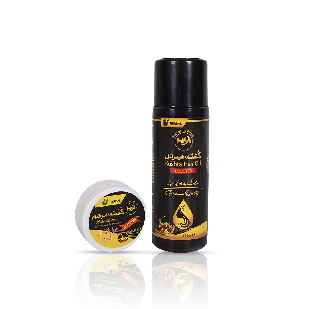 Kushta Hair Oil & Marham (Booster) by Hakeem Musa (EID OFFER 🌙✨)