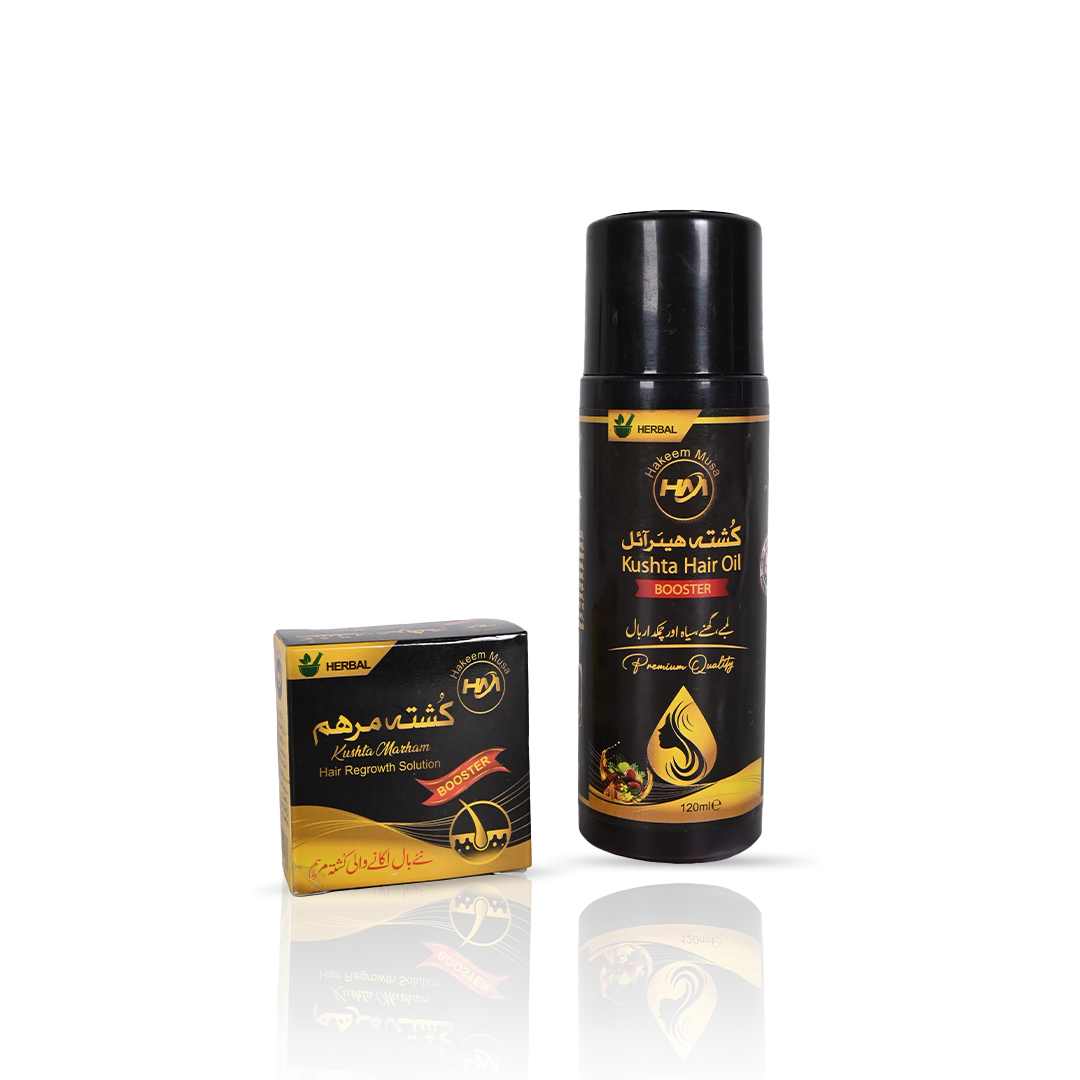 Kushta Hair Oil & Marham (Booster) by Hakeem Musa (EID OFFER 🌙✨)