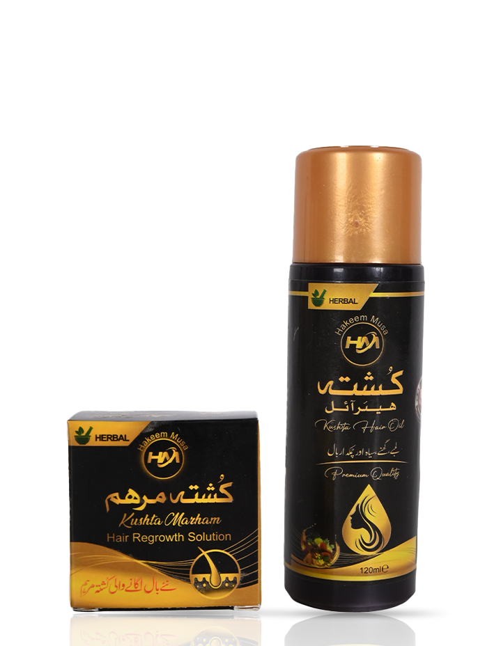 Kushta Hair Oil & Marham (Simple) by Hakeem Musa